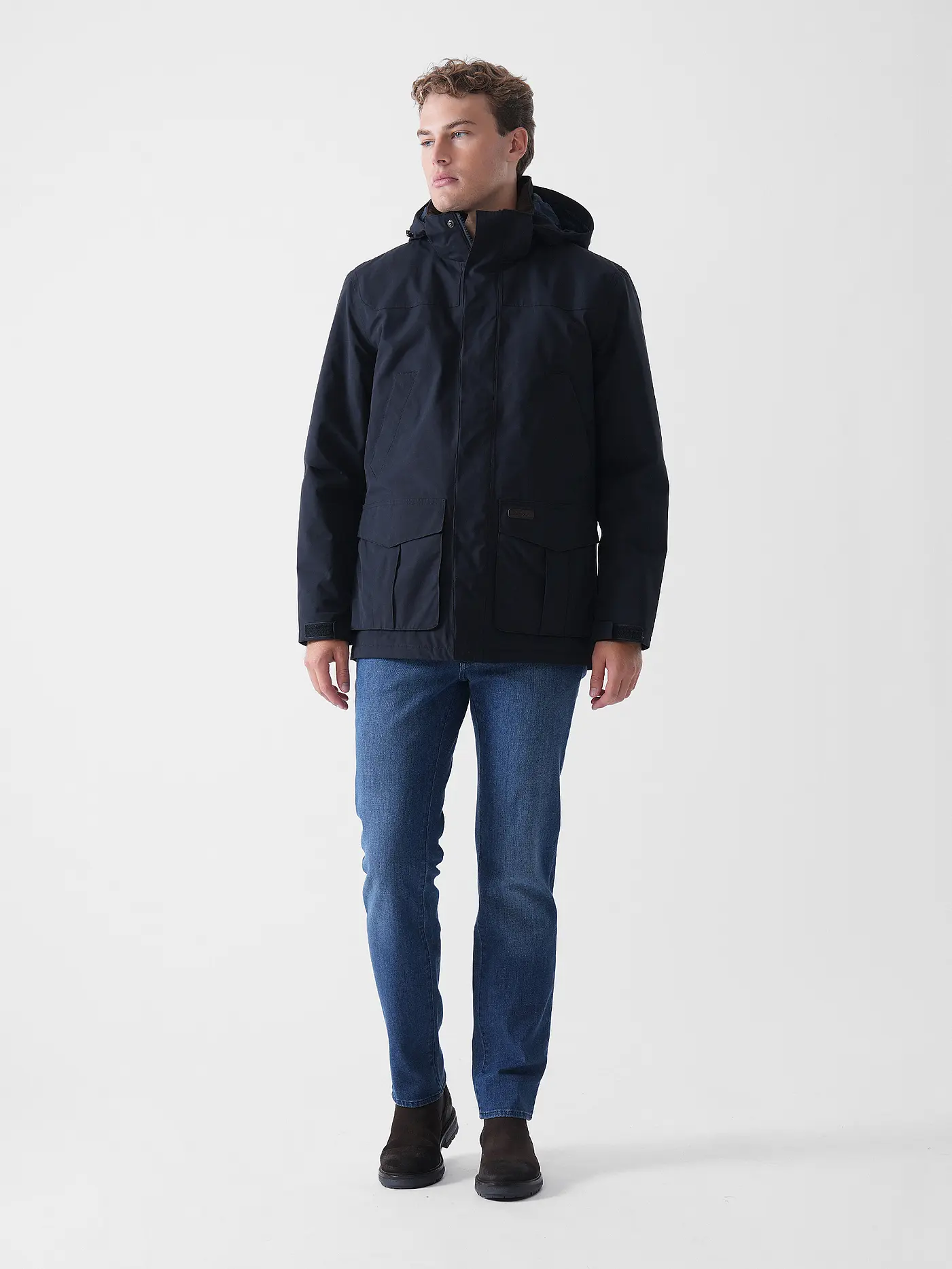 BARBOUR | Parka BROCKSTONE | dunkelblau